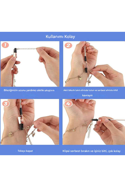 WRISTTE BİLEKLİK TAKMA YARDIMCI APARATI